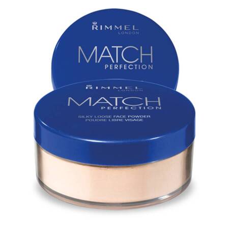 Rimmel Match Perfection Sypki Transparentny puder 001