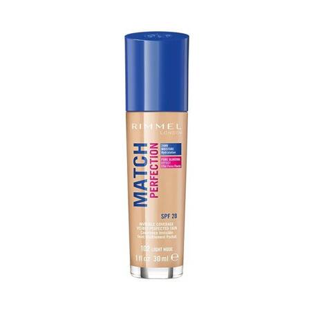 Rimmel Podkład Match Perfection nr 102 light nude 30ml