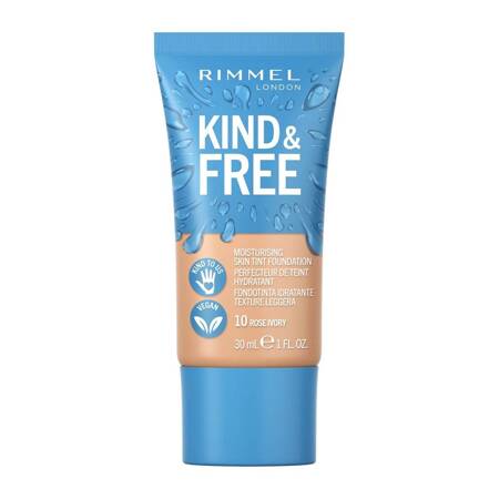 Rimmel Podkład nawilżający do twarzy Kind & Free nr 010 Rose Ivory 30ml