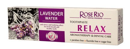 Rose Rio Pasta do zębów RELAX LAVENDER WATER 65ml
