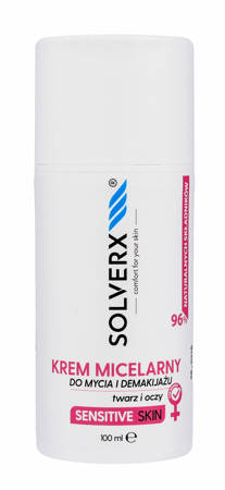 SOLVERX Sensitive Skin Krem micelarny do demakijażu 100ml