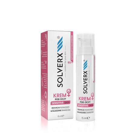 SOLVERX Sensitive Skin Krem pod oczy do cery wrażliwej 15ml