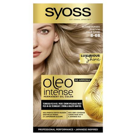 Schwarzkopf Syoss Farba do włosów Oleo 8-68 Blond Piasek Pustyni