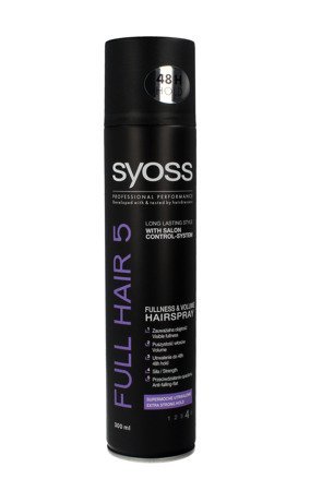 Schwarzkopf Syoss Full Hair 5D Lakier do włosów 300 ml