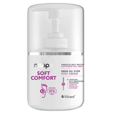 Silcare Krem do stóp nappa Soft Comfort zmiękczający mocznik 15% 250 ml