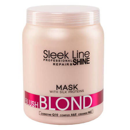 Stapiz Maska do włosów Sleek Line BLUSH BLOND 1000ml