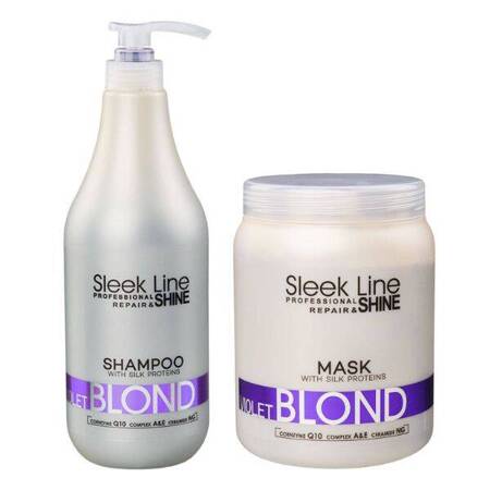 Stapiz Zestaw pielęgnacyjny do włosów Sleek Line Violet Blond