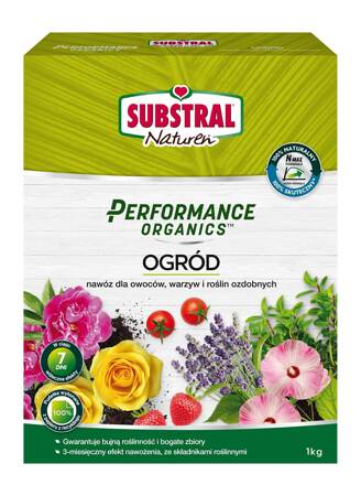 Substral nawóz do ogrodu organiczny Performance Organics 1kg