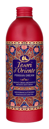 TESORI D`ORIENTE Kremowy Płyn do kąpieli Persian Dream - Pomegranate & Red Tea 500ml