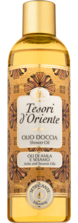 TESORI D'ORIENTE Olejek pod prysznic - Amla & Olej Sezamowy 250ml