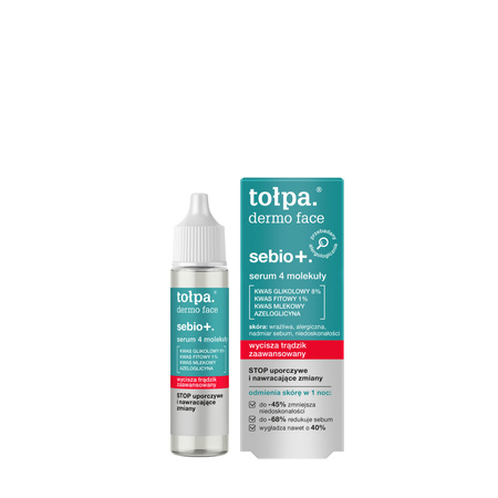 TOŁPA Dermo Face Sebio+ Serum do twarzy - 4 Molekuły 20 ml