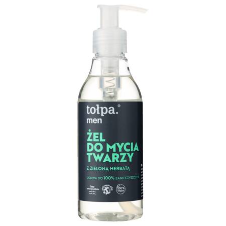 TOŁPA Men Żel do mycia twarzy z zieloną herbatą 195 ml