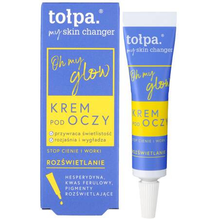 TOŁPA My Skin Changer Krem pod oczy Oh My Glow - rozświetlanie 10 ml