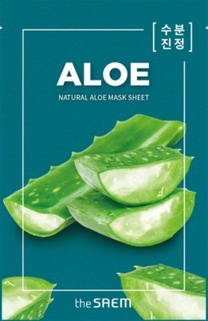 The SAEM Natural Mask Sheet Maska na tkaninie Aloe  21ml