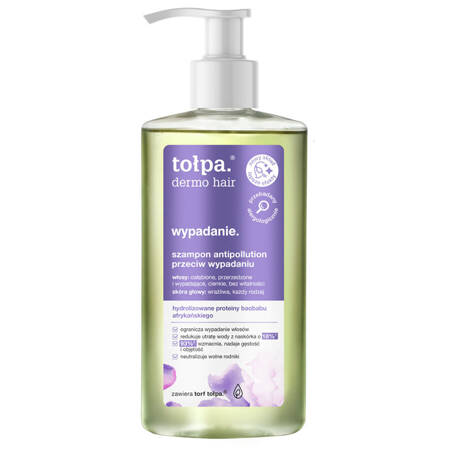 Tołpa Dermo Hair Wypadanie Szampon Antipollution Przeciw Wypadaniu 250 Ml