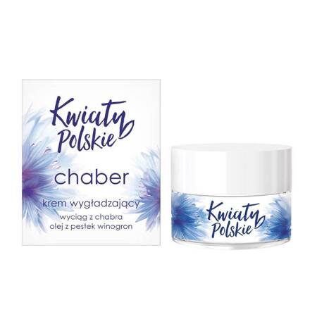 Uroda Kwiaty Polskie Krem do każdego rodzaju cery - Chaber 50 ml