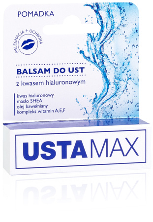 UstaMax Balsam do ust z kwasem hialuronowym 4.9g