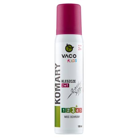 VACO KIDS Spray na komary i kleszcze 2w1 100ml