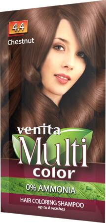 VENITA Multicolor Szampon koloryzujący 4.4 Chestnut 40 g