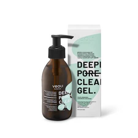 Veoli Botanica DEEPLY PORE CLEANSING GEL Głęboko oczyszczający żel do mycia twarzy 200ml