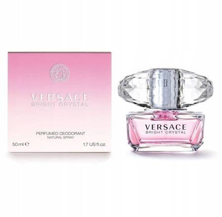 Versace Bright Crystal Dezodorant perfumowany naturalny spray 50ml