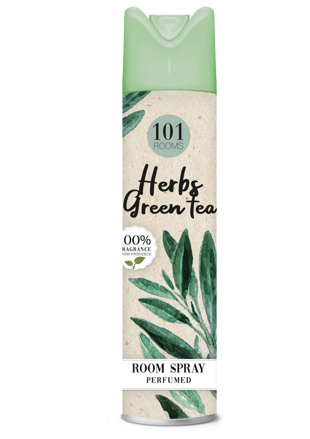 101 Rooms Odświeżacz powietrza w sprayu Herbs Green Tea 300ml