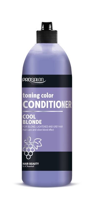 CHANTAL ProSalon Cool Blonde Odżywka tonująca kolor do włosów blond,rozjaśnianych i siwych 500g