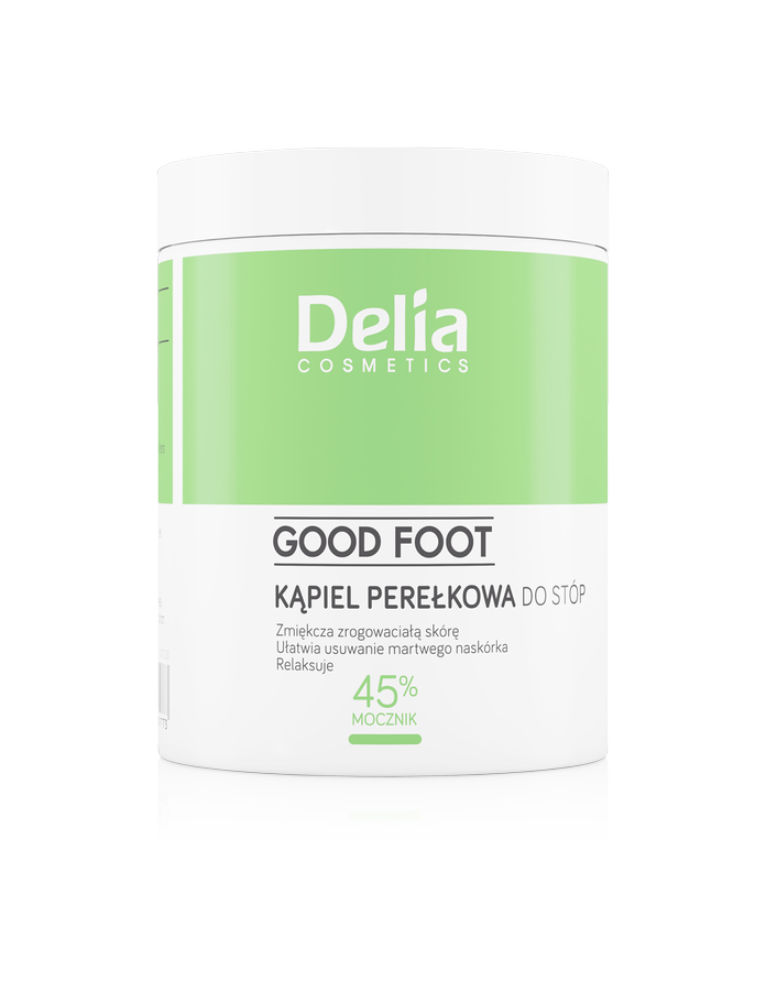 Delia Cosmetics Good Foot Kąpiel perełkowa do stóp - 45% Mocznik 250g