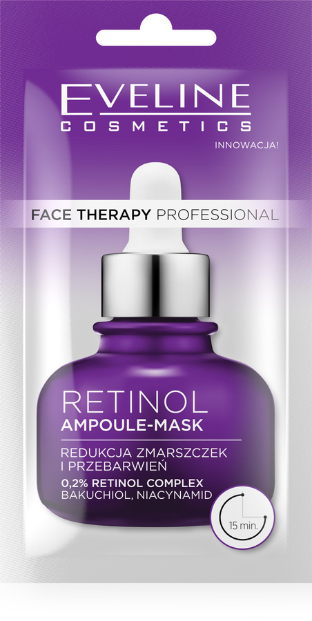 Eveline Face Therapy Professional Maska-ampułka Retinol 8ml