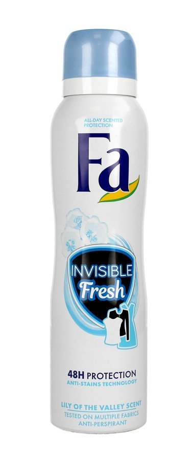 Fa Invisible Fresh 48H Dezodorant spray Lily Of The Valley 150ml