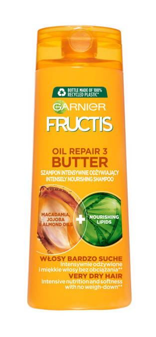 Fructis Oil Repair 3 Butter Szampon do włosów bardzo suchych i zniszczonych  400ml