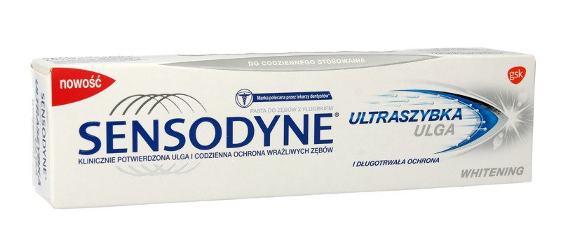 sensodyne ultraszybka ulga whitening