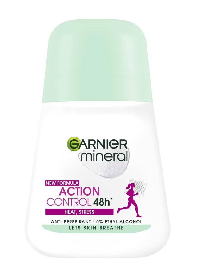Garnier Mineral Dezodorant roll-on Action Control 48h - Heat,Stress  50ml