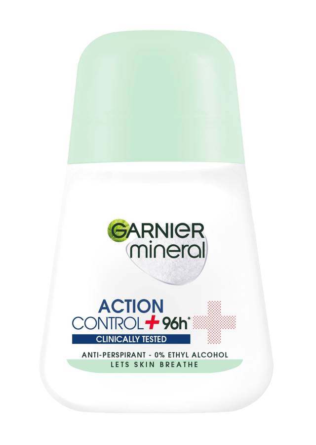 Garnier Mineral Dezodorant roll-on Action Control + Clinically Tested 96h  50ml