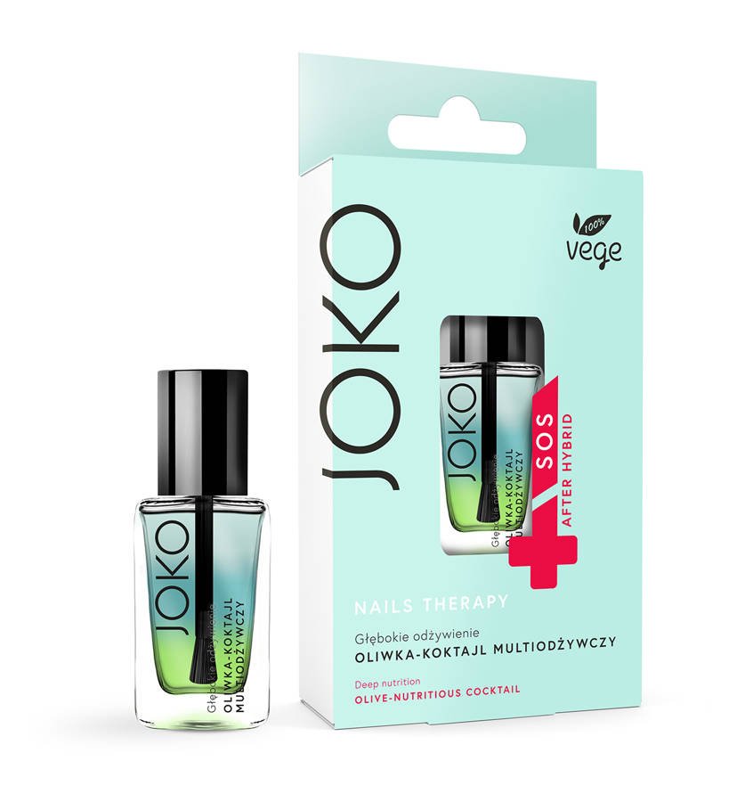 Joko Nails Therapy Oliwka-Koktajl multiodżywczy do paznokci i skórek 11ml