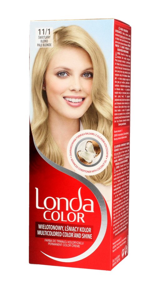 Londacolor Cream Farba do włosów nr 11/1 świetlany blond  1op.