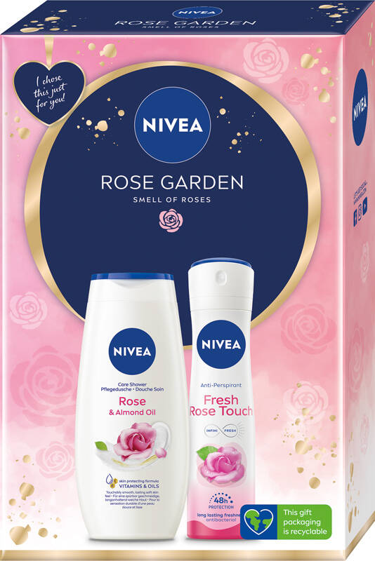 NIVEA Zestaw prezentowy dla kobiet Rose Garden 1op.