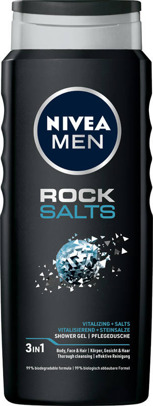 Nivea Men Żel pod prysznic Rock Salts  500ml