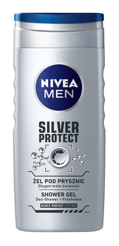 Nivea Men Żel Pod Prysznic Silver Protect 250ml Strefaurodypl 7930