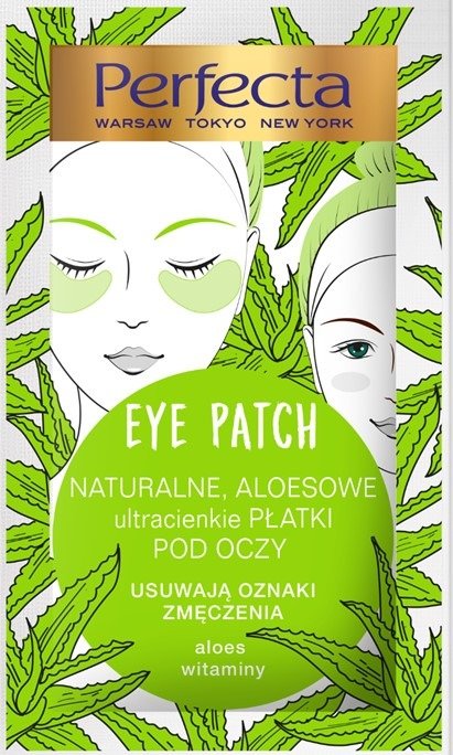 Perfecta Eye Patch Naturalne Aloesowe Płatki pod oczy  1op.-2szt