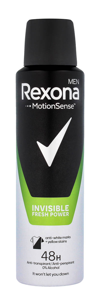 Rexona Motion Sense Men Dezodorant spray Invisible Fresh Power 150ml