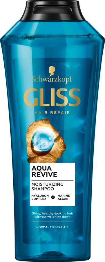 Schwarzkopf Gliss Hair Repair Szampon do włosów Aqua Revive 400ml