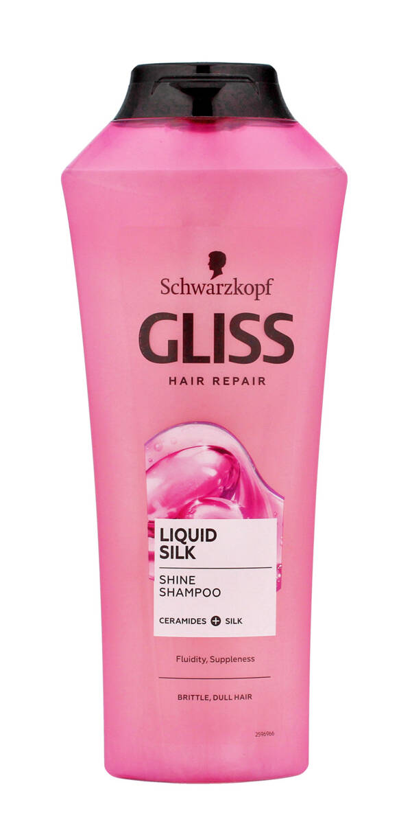 Schwarzkopf Gliss Kur Liquid Silk Szampon do włosów matowych  400ml