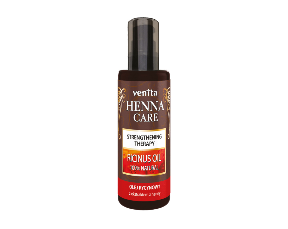 VENITA Henna Care Olej Rycynowy 100% z ekstraktem z henny 50ml