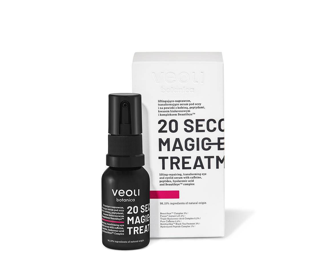 Veoli Botanica 20 Second Magic Eye Treatment Serum Liftingujące Pod Oczy 15 ml