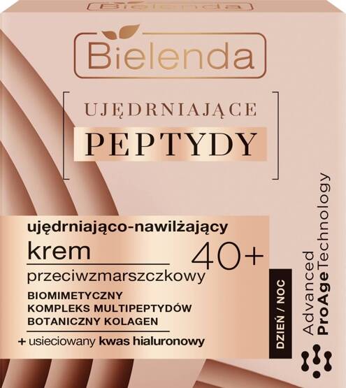 Bielenda Ujędrniające Peptydy Ujędrniająco – nawilżający krem przeciwzmarszczkowy 40+ dzień/noc 50ml