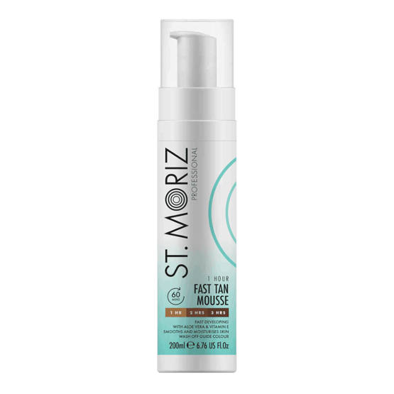 Samoopalacz w piance do ciała St.Moriz - Mus samoopalający Błyskawiczny Fast Tan Mousse 200 ml